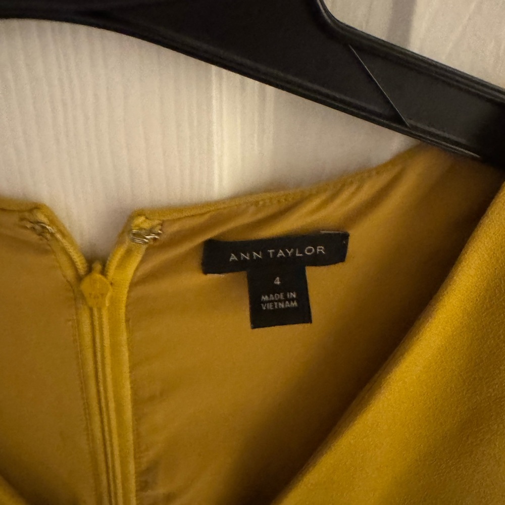Ann Taylor Golden Yellow Dress
